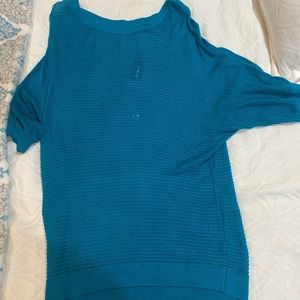 BNWT!! EXPRESS NETTING SHIRT in Teal!!